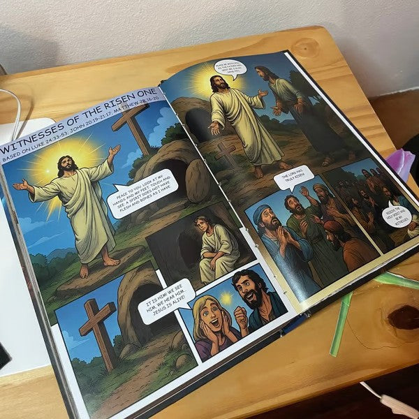 Jorvello™ The Comic Bible: God’s Story for Young Hearts in Full Color