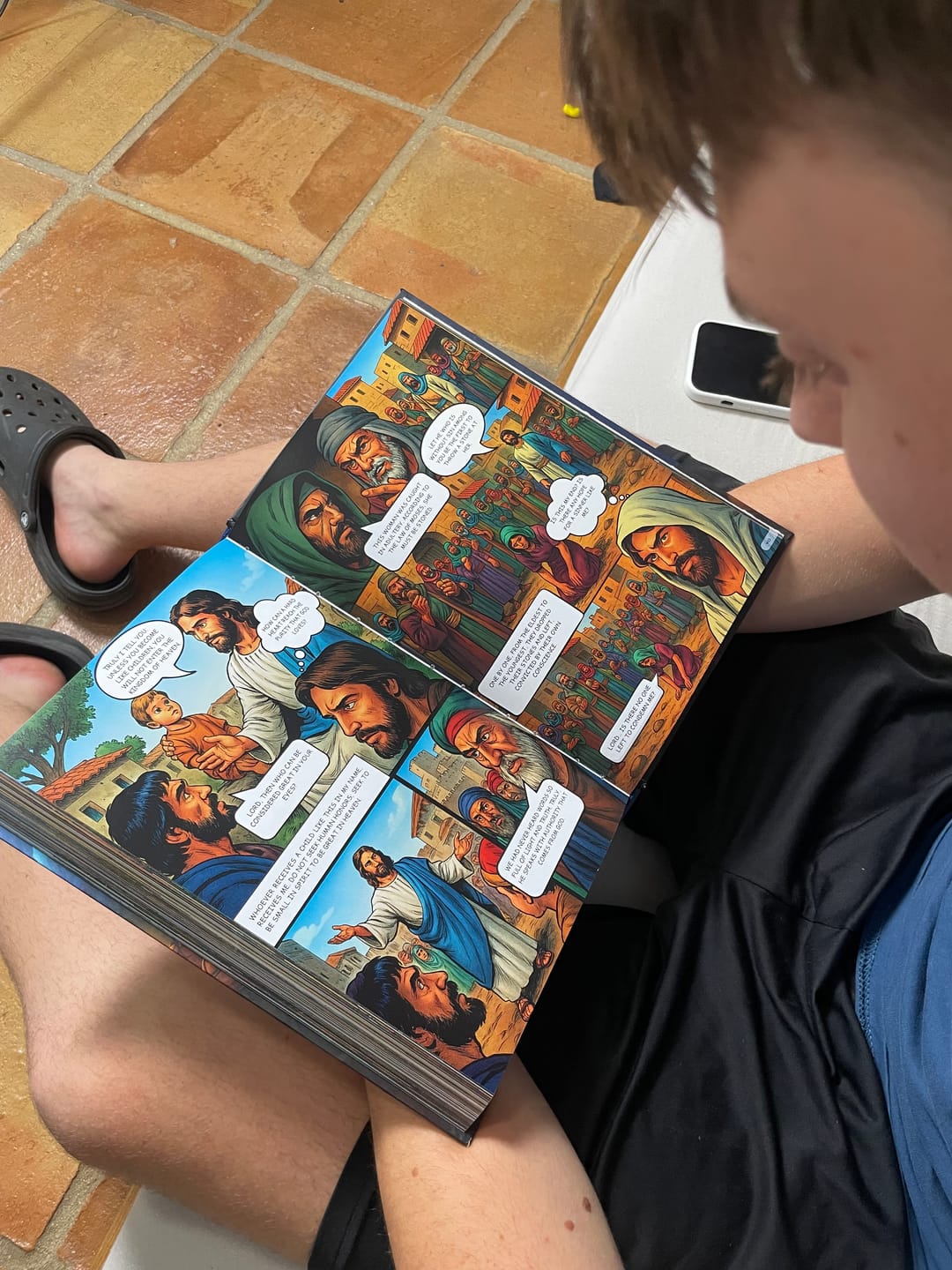 Jorvello™ The Comic Bible: God’s Story for Young Hearts in Full Color